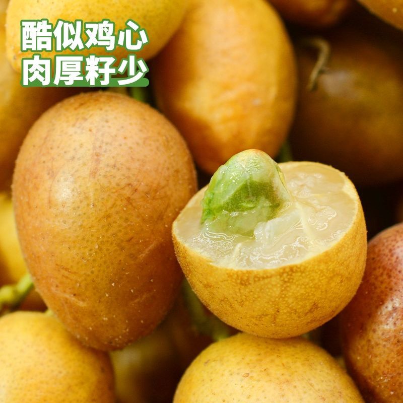 爆品《鸡心黄皮果》产地直采，大量供电商市场，工厂量大从优