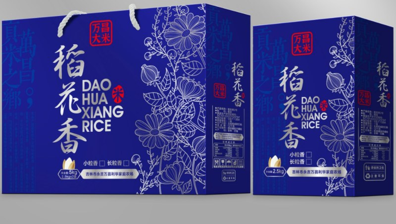 万昌稻花香大米