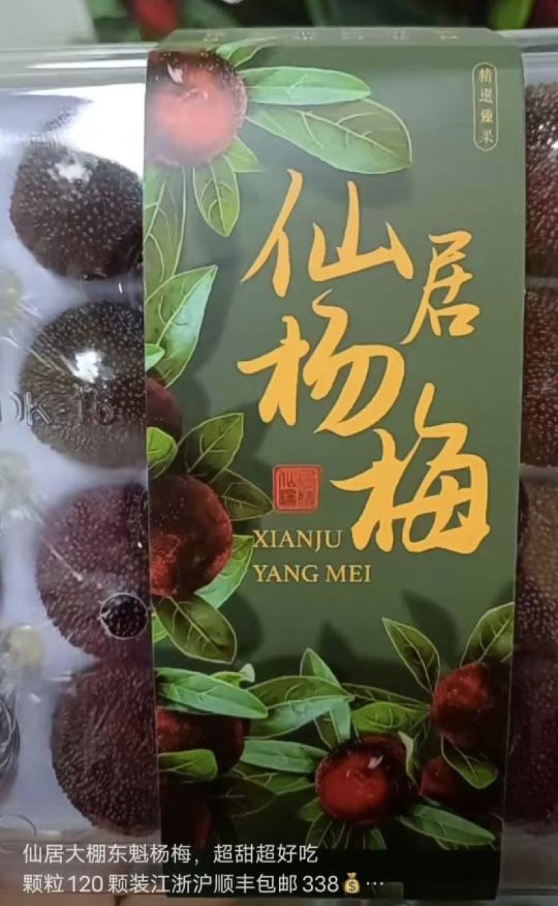正品东愧杨梅15天后上市