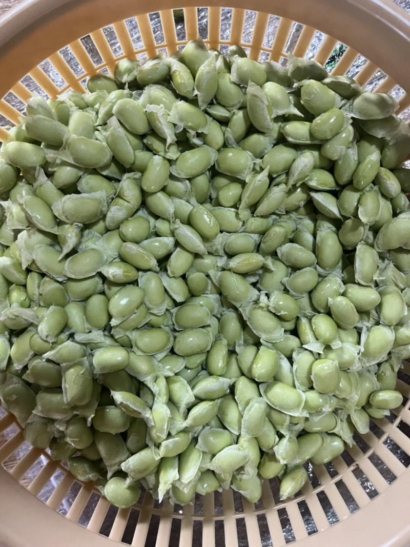 安徽本地沈鲜大板毛豆大量上市，每天都有新鲜货现摘现发
