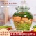 泡菜坛子带内盖玻璃罐密封酸菜缸腌咸菜无铅家用储物罐老式玻