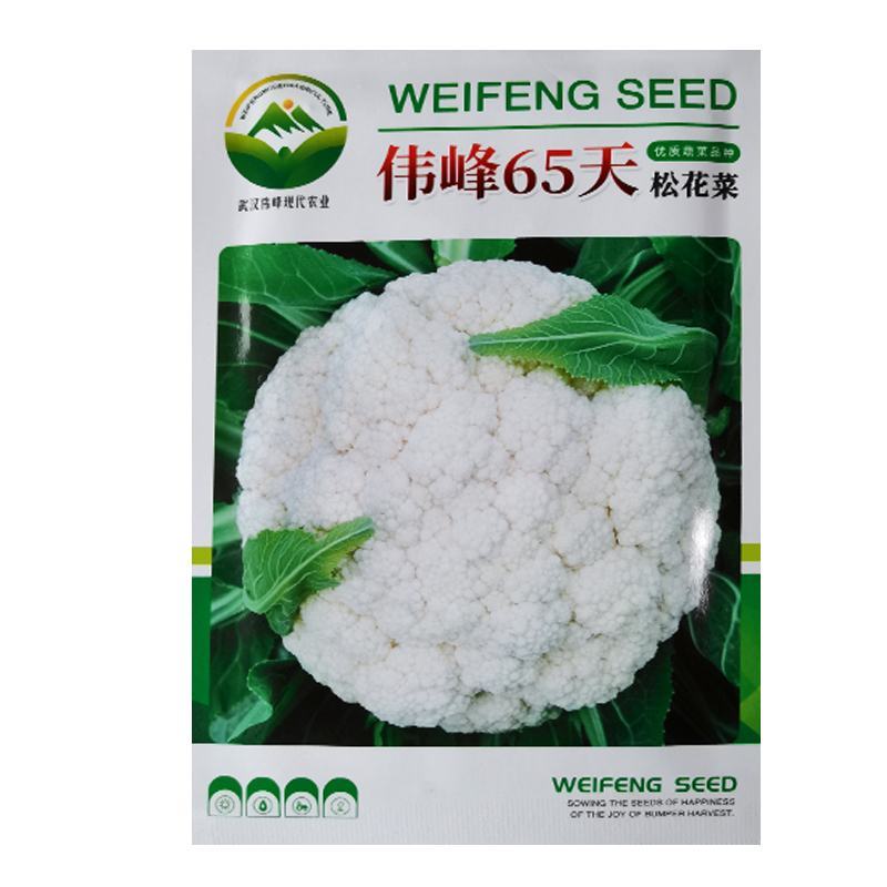 基地优品伟峰65松花菜种子有机花菜种籽花椰菜籽早中熟青梗