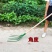 全钢实心草叉子四齿五齿粪叉加大号钢叉农用开荒叉子加粗铁齿