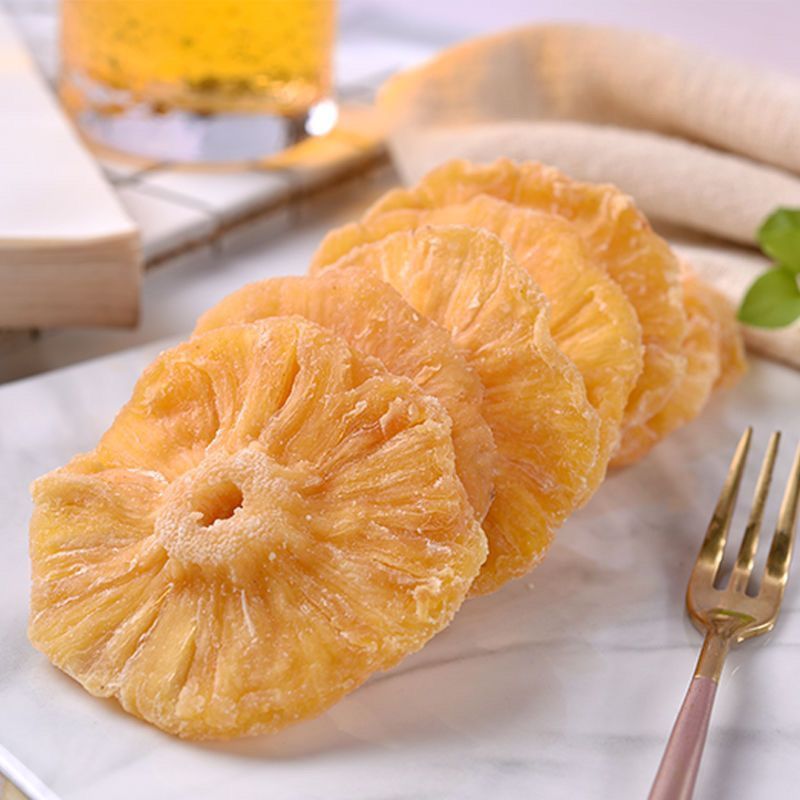 500g菠萝干蜜饯果脯干果网红办公室休闲小零食菠萝干