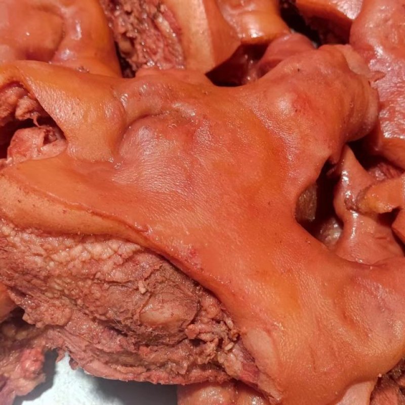 卤猪头肉猪脸肉卤猪耳卤味厂家直销熟食开袋即食下酒菜批发