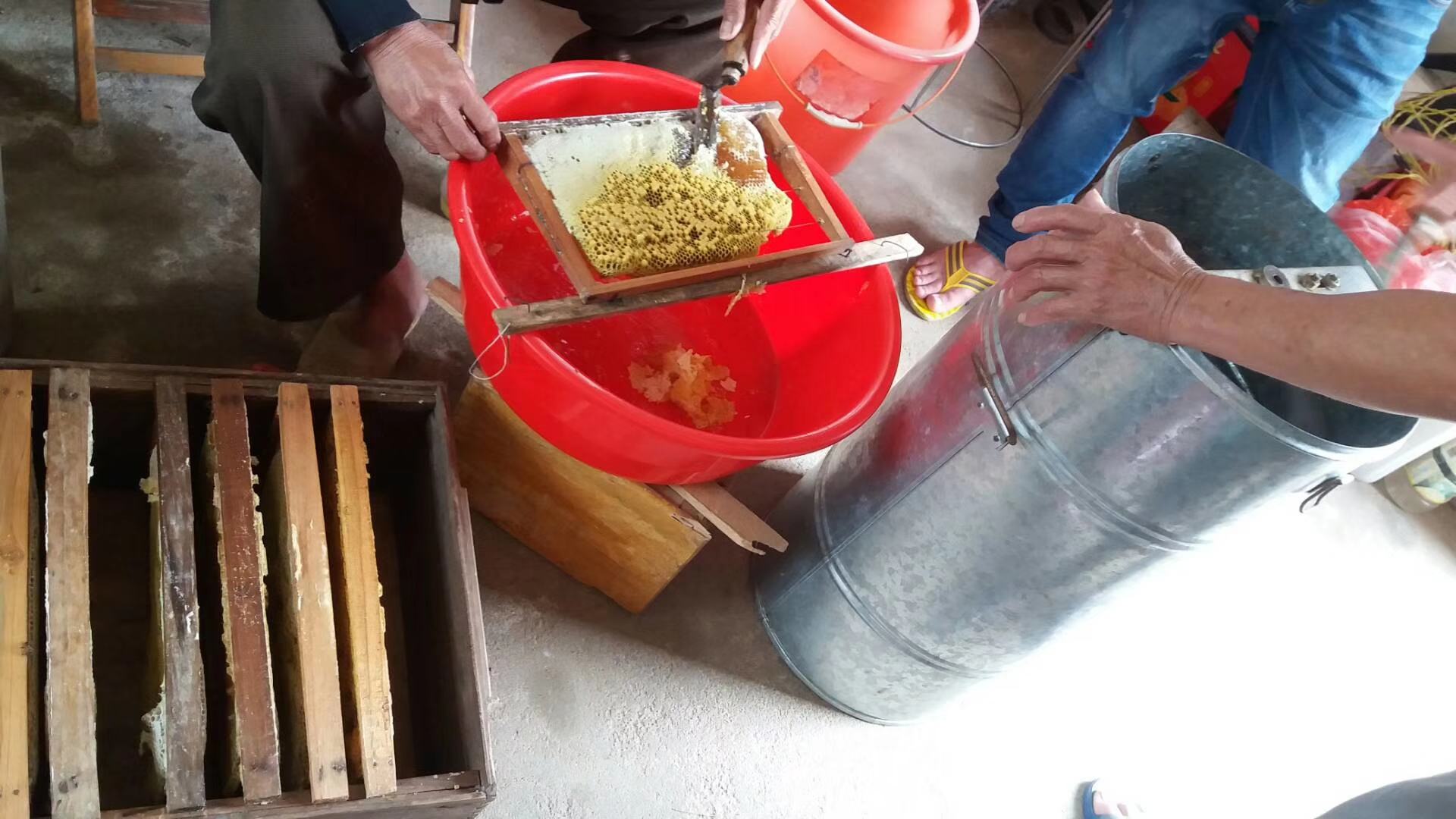 蜂蜜温水加热示意图