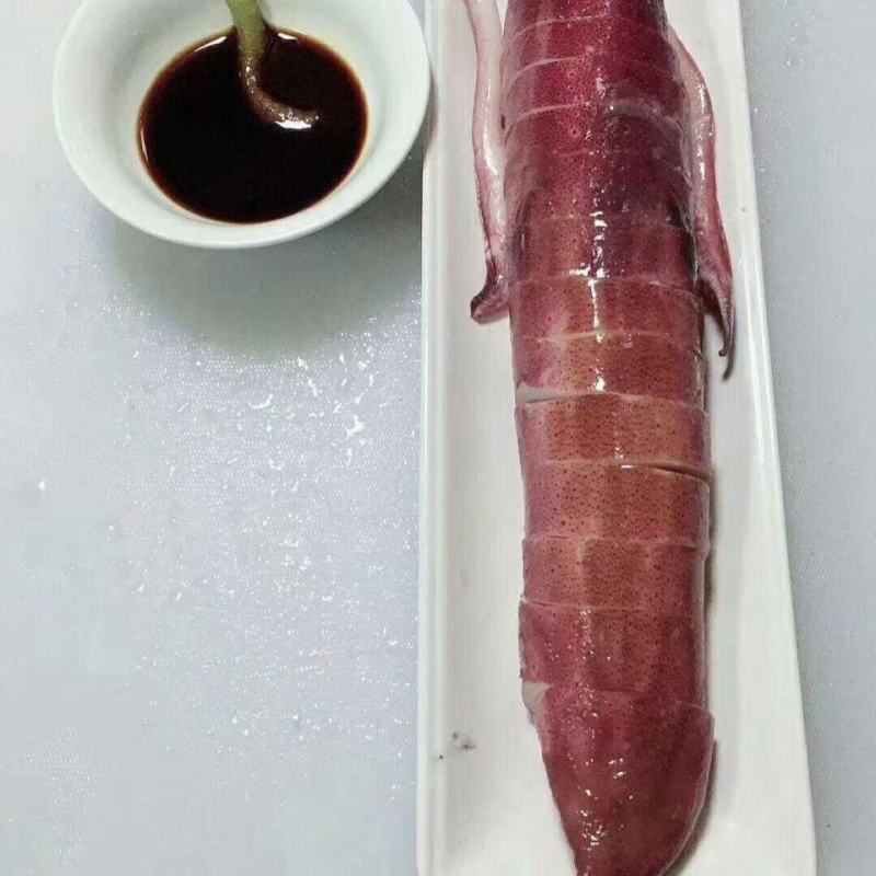 东山岛海鲜手钓大鱿鱼新鲜鲜活笔管活冻火箭鱿