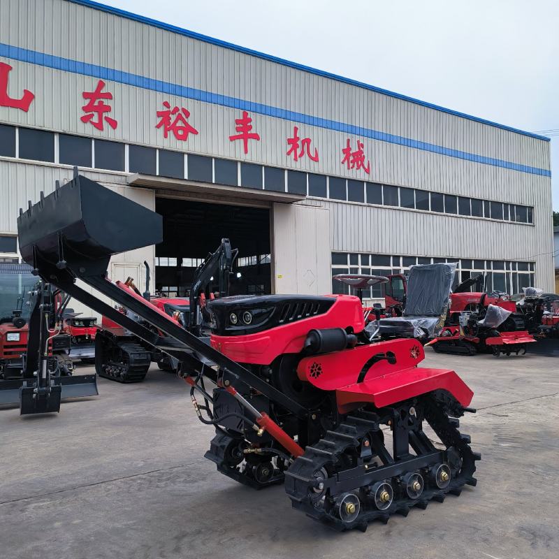 水旱两用35马力旋耕机加装工程铲斗农用打田机耕地机