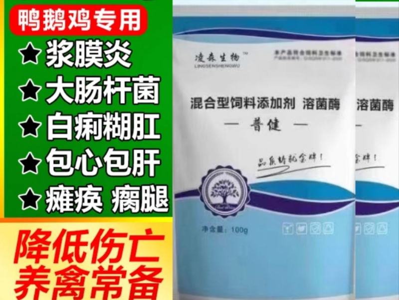 浆膜炎鹅预混料，快速解决浆膜炎，大肠杆菌，包心包肝，无抗