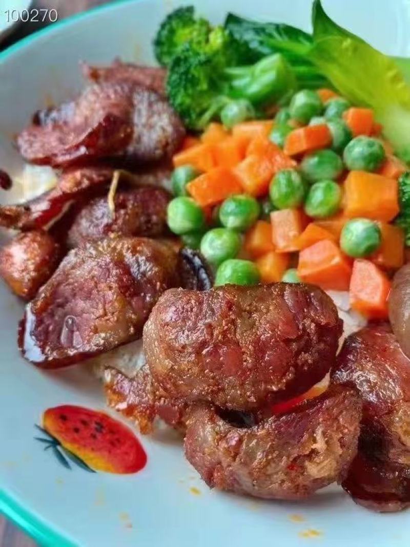 农家风干腊肠，红肠灌肠土猪腊肠腊味500克/包，批发团购
