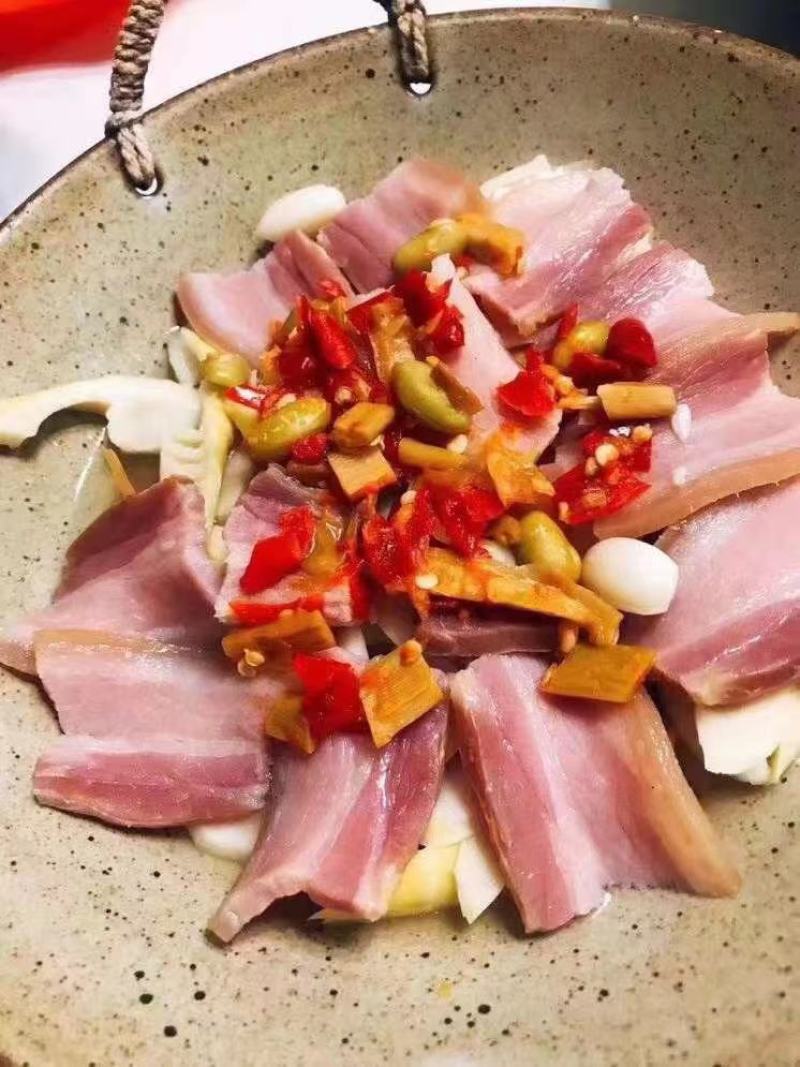 农家风干五花咸肉，五花腊肉，五花肉，散装袋装批发团购