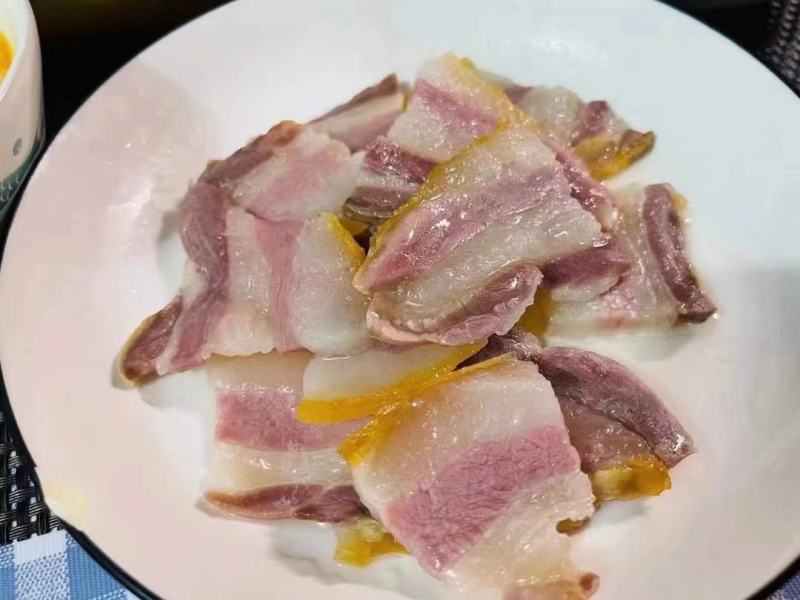农家风干五花咸肉，五花腊肉，五花肉，散装袋装批发团购