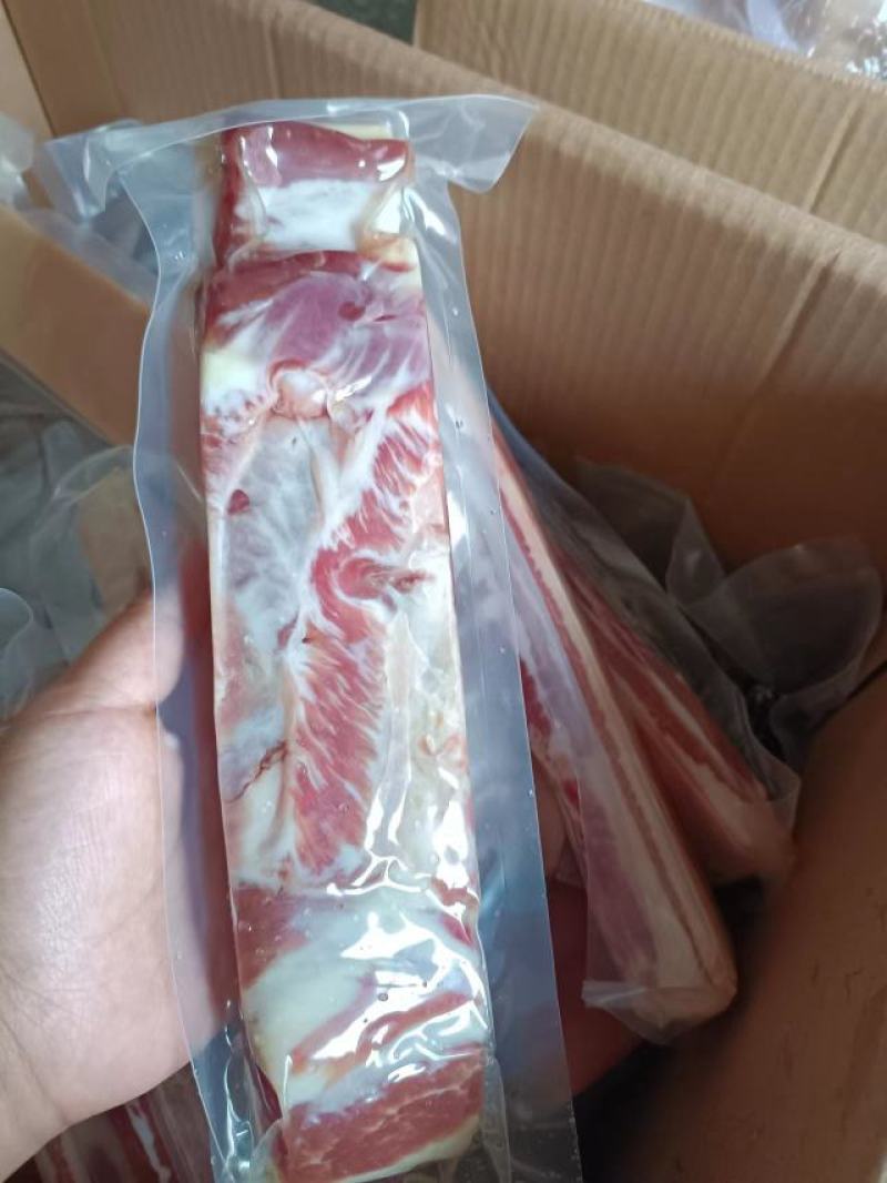 农家风干五花咸肉，五花腊肉，五花肉，散装袋装批发团购