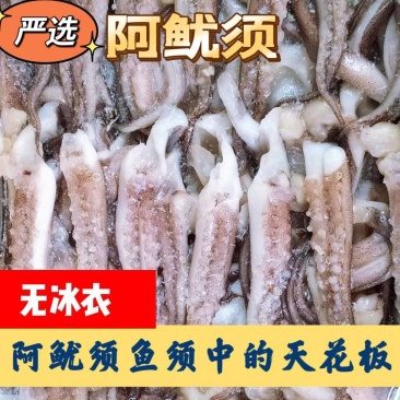 阿鱿二本足鱿鱼须批发冷冻无冰一整箱章鱼足鱿鱼须铁板鱿鱼须