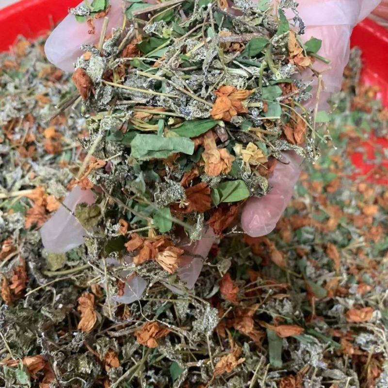 养生茶三和茶鸡骨草叶溪黄茶罗汉果花益生茶三合茶