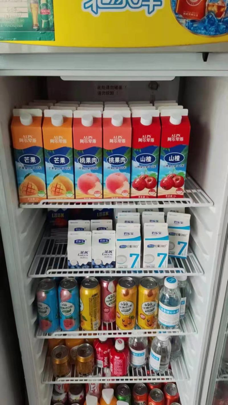阿尔卑斯1L屋顶盒果汁主打餐饮渠道，餐宴席餐饮畅销产品