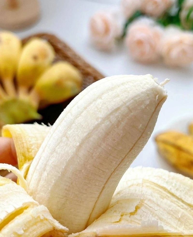 广西苹果粉蕉新鲜水果软糯孕妇水果批发一件代发