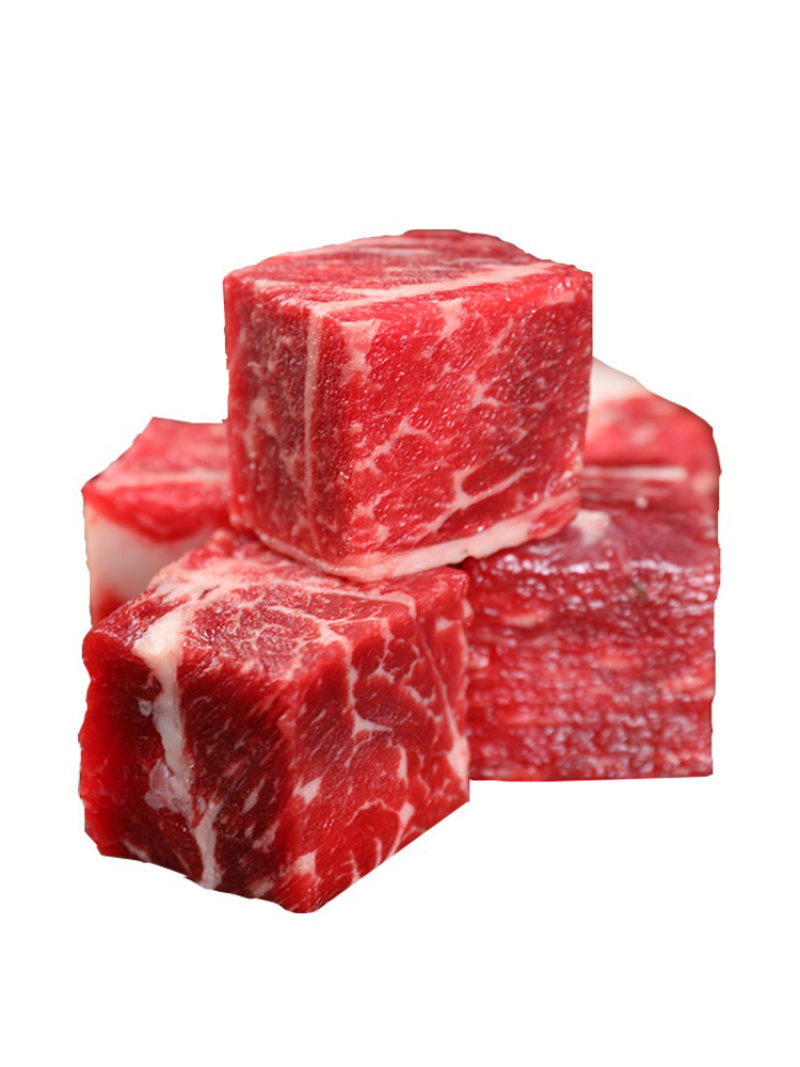 董大真•南美牛肉粒烤肉、串串食材原切上脑牛肉粒