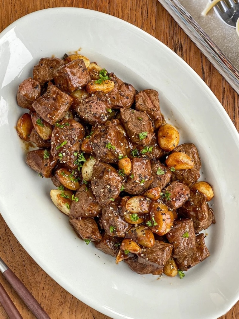 董大真•南美牛肉粒烤肉、串串食材原切上脑牛肉粒