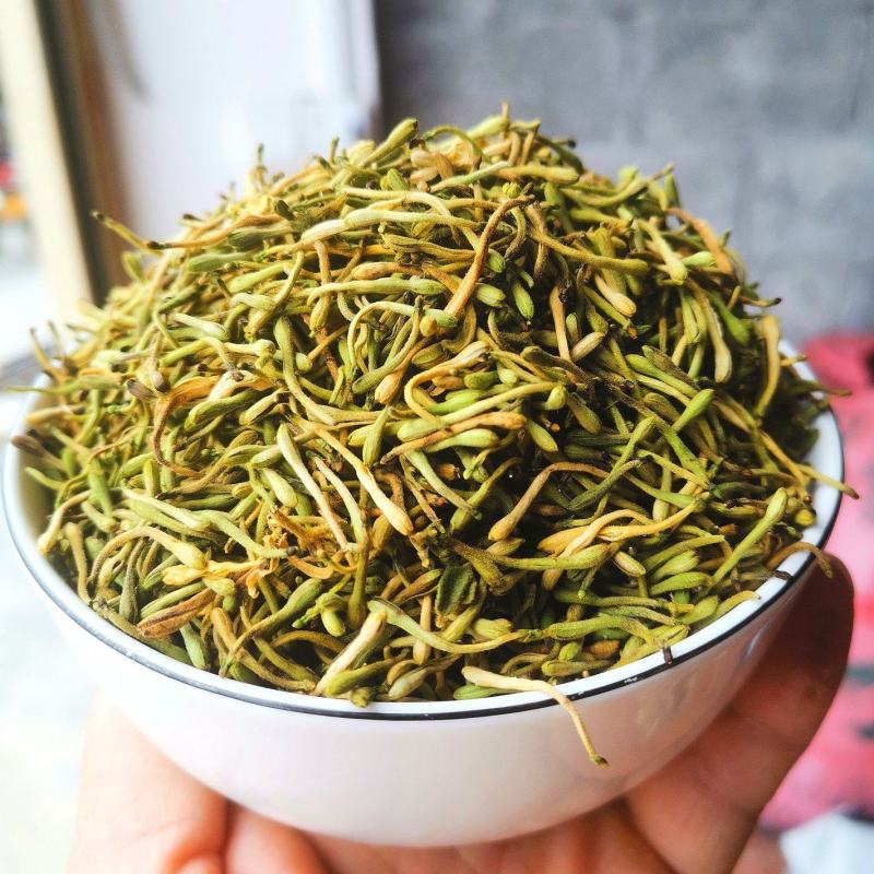 高寒山区藤金银花纯花蕾，2023年新货，品质保证