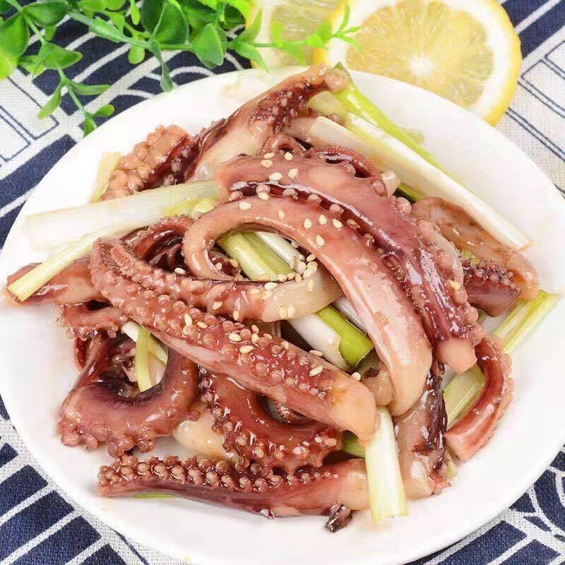 小鱿鱼须新鲜速冻章鱼须章鱼足无冰衣捞汁烧烤餐饮家庭食材