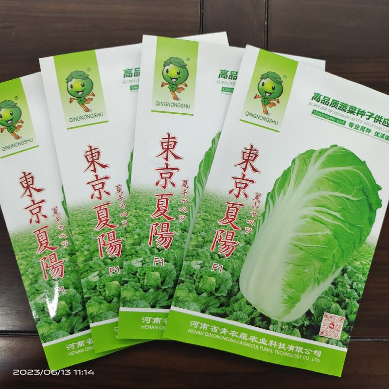 50天夏季耐热夏阳白菜种子早熟抗病口感好进口品种