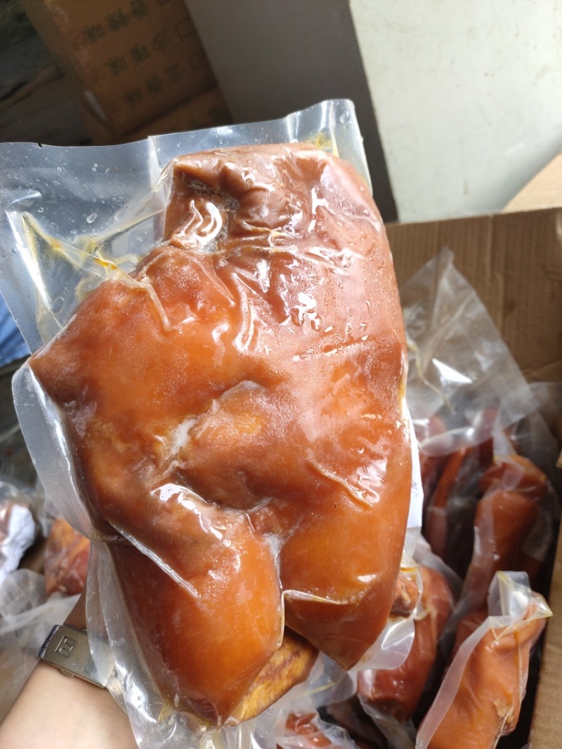 猪头整只新鲜猪头肉熟食真空开袋即食卤味卤肉猪脸下酒菜炒菜
