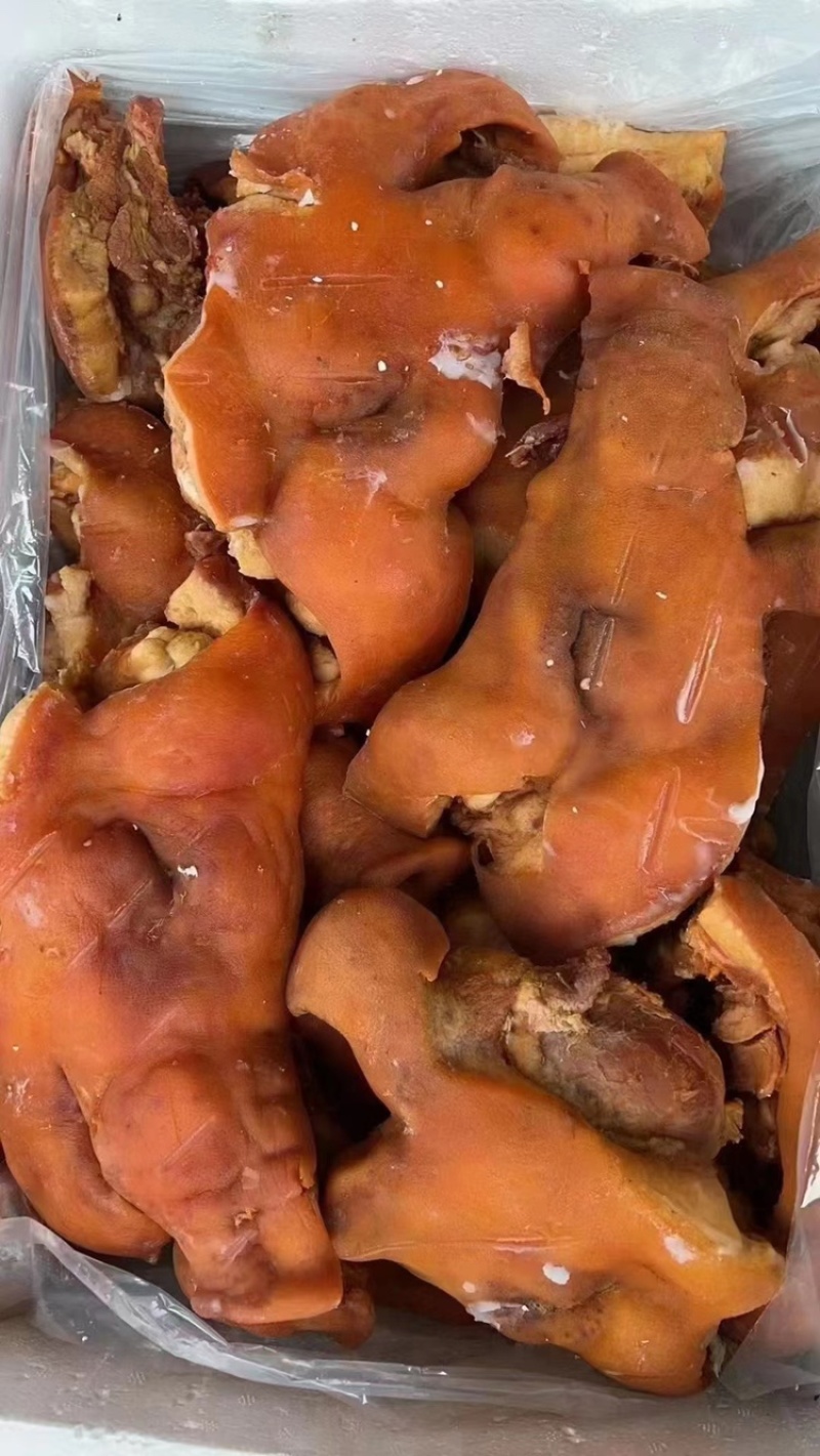 猪头整只新鲜猪头肉熟食真空开袋即食卤味卤肉猪脸下酒菜炒菜
