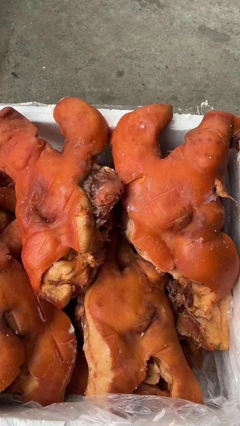 猪头整只新鲜猪头肉熟食真空开袋即食卤味卤肉猪脸下酒菜炒菜
