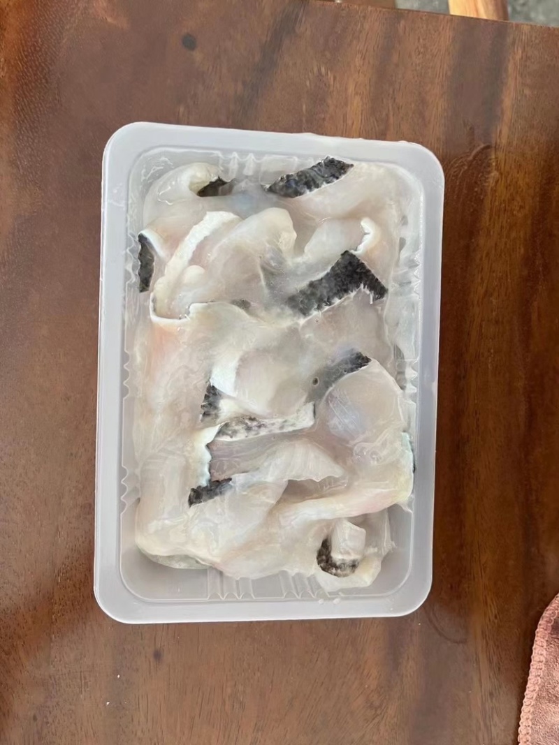 免浆黑鱼片免浆鱼片酸菜鱼半成品无刺水煮鱼片