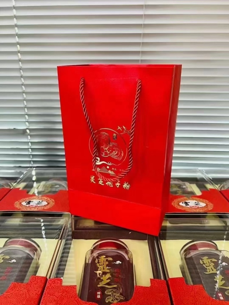 长白山头道一级灵芝孢子粉一瓶250克