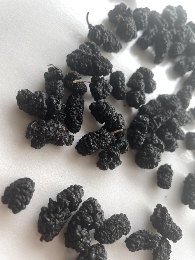 桑葚干展会地摊黑桑葚子桑葚干干桑葚零食干果桑葚批发
