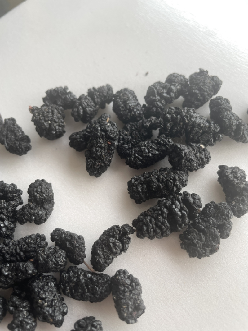 桑葚干展会地摊黑桑葚子桑葚干干桑葚零食干果桑葚批发