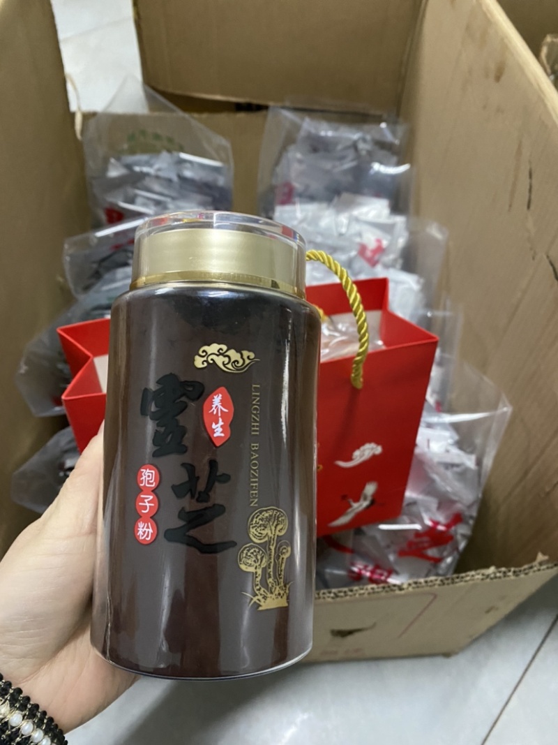 山东聊城冠县灵芝孢子粉，养生佳品，质优价廉，厂家直发