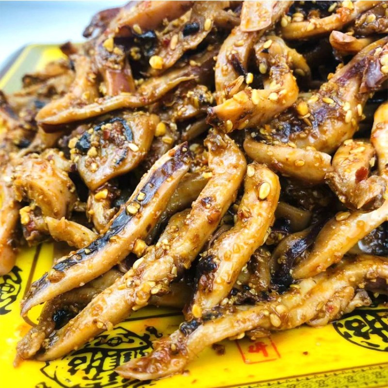 亿事达孜然鱿鱼丝批发，无需加工，开袋即食，成品熟食批发
