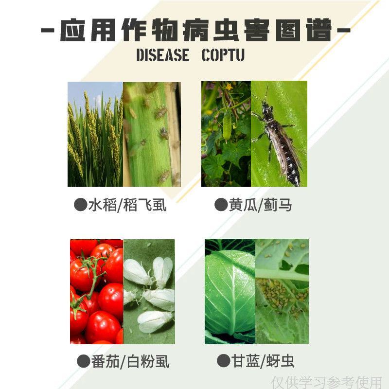 26%联苯菊酯啶虫脒呋虫胺白粉虱蓟马跳甲水稻稻飞虱农药