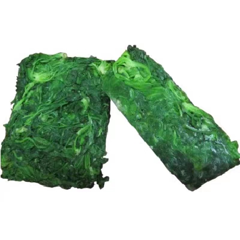 速冻荠菜块整颗块冻荠菜盘冻新鲜