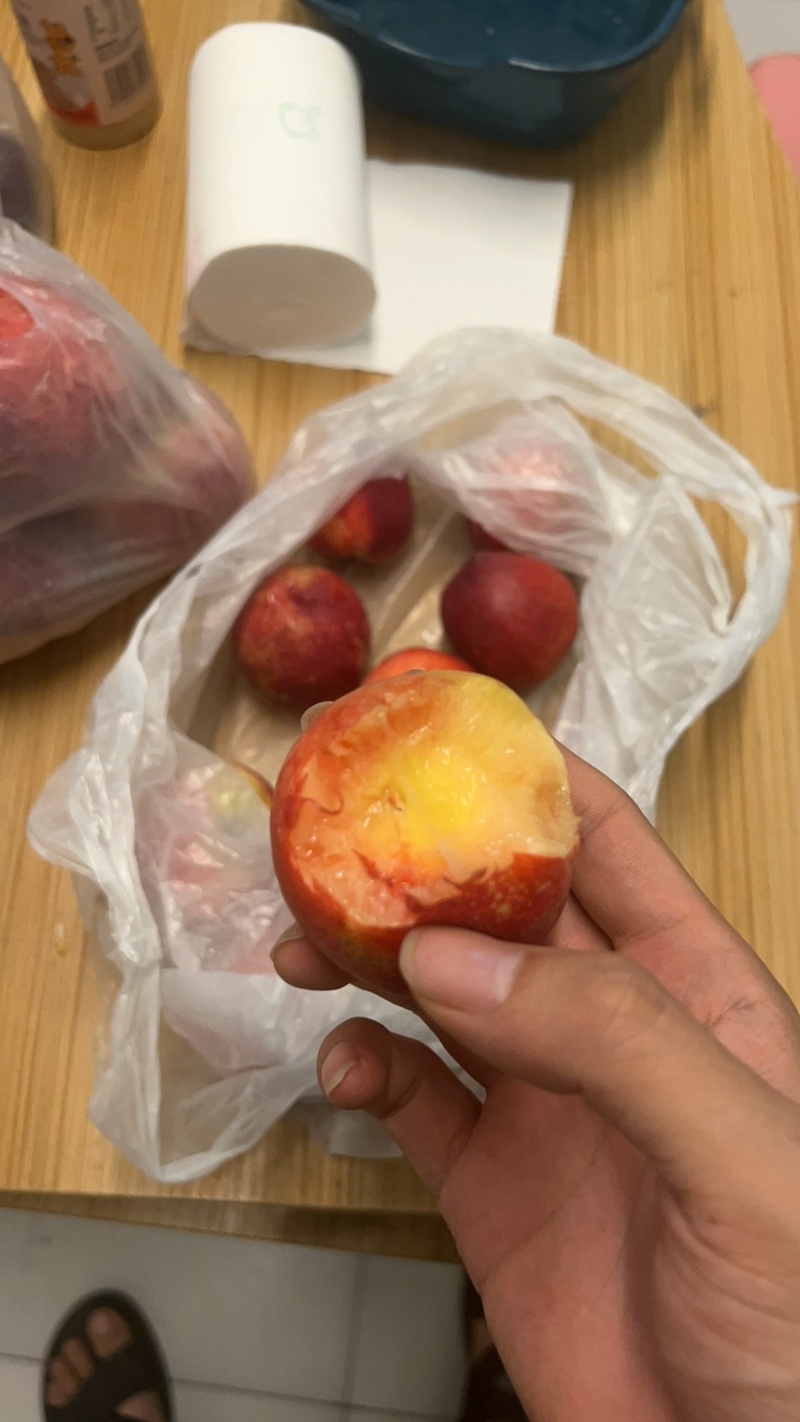 油桃，温棚，