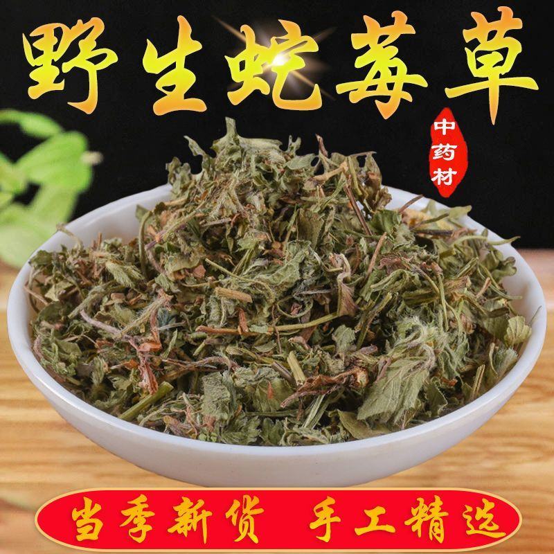 蛇莓中药材店铺蛇莓草干货包邮蛇泡草地莓龙吐珠现采中草药材