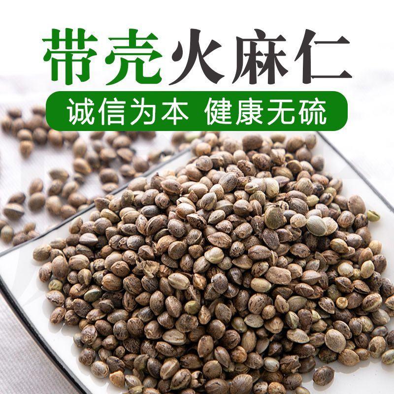 中药材火麻仁1斤包邮火麻子火麻籽即500克润