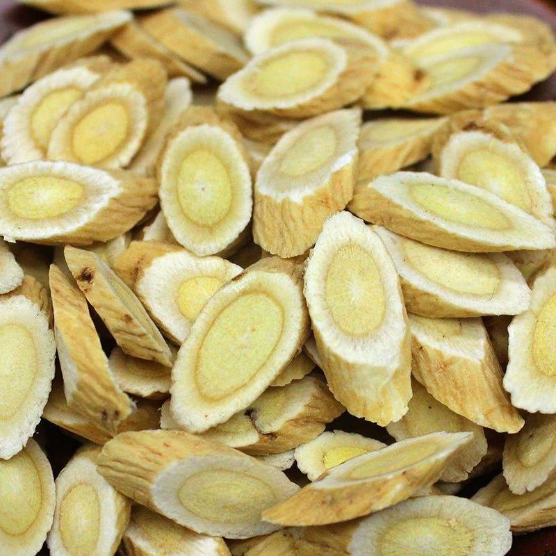 甘肃岷县黄芪片野生黄芪斜片产地工厂代发500g散装量