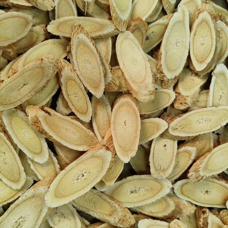 甘肃岷县黄芪片野生黄芪斜片产地工厂代发500g散装量