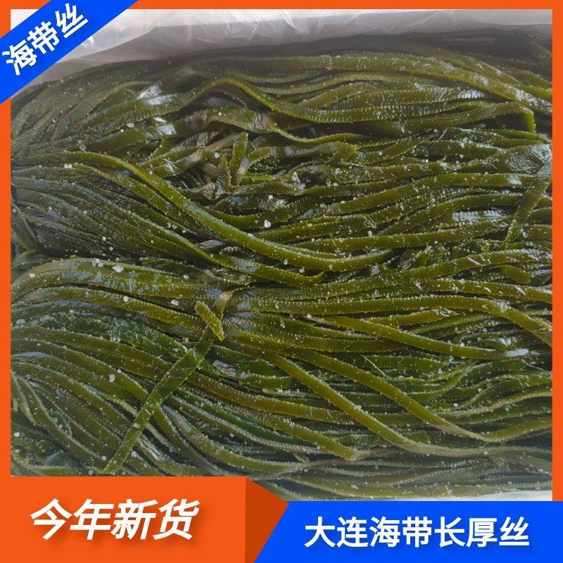 大连海带丝盐渍新鲜盐渍海带火锅凉拌菜卤菜海带丝