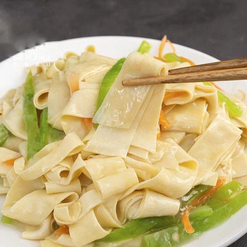 卤水豆腐皮，千张，铁锅糊香豆皮，
