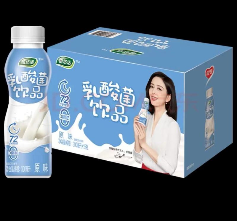 银鹭乳酸菌300×153000件