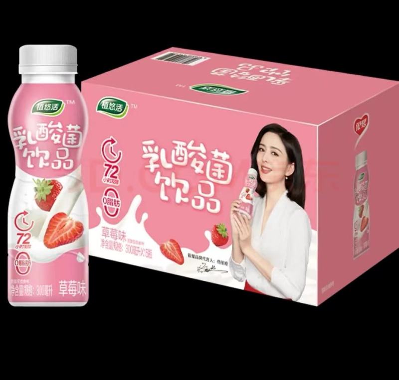 银鹭乳酸菌300×153000件