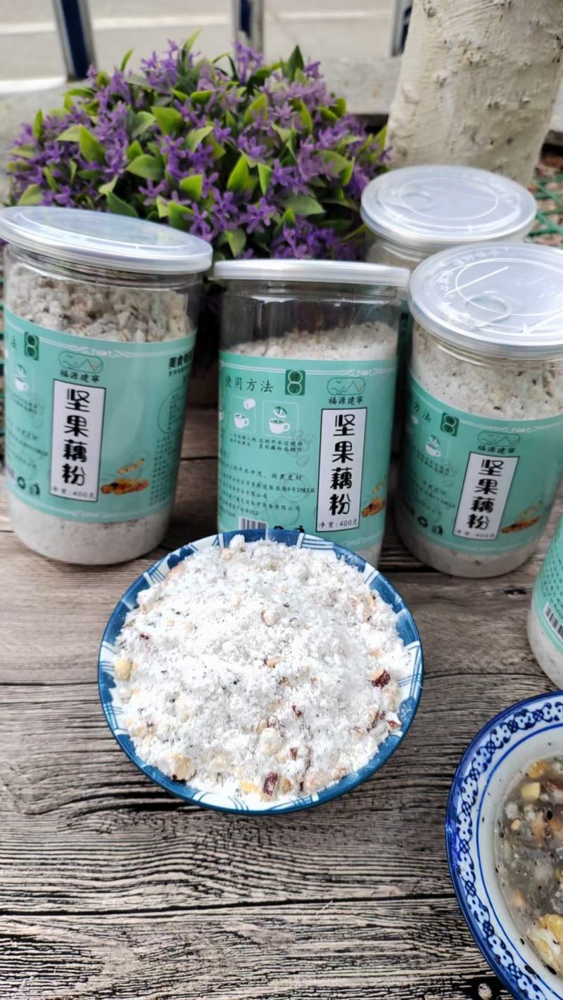 散装、罐装纯藕粉、罐装坚果
