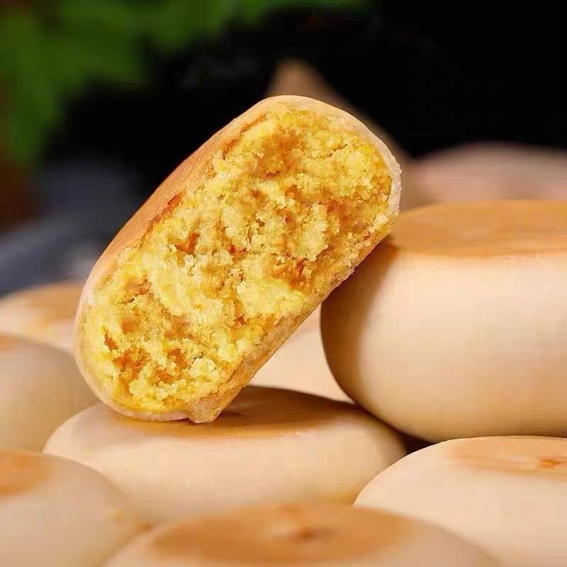 【甜点】绿豆饼传统手工艺老式糕点薄皮独立包装整箱