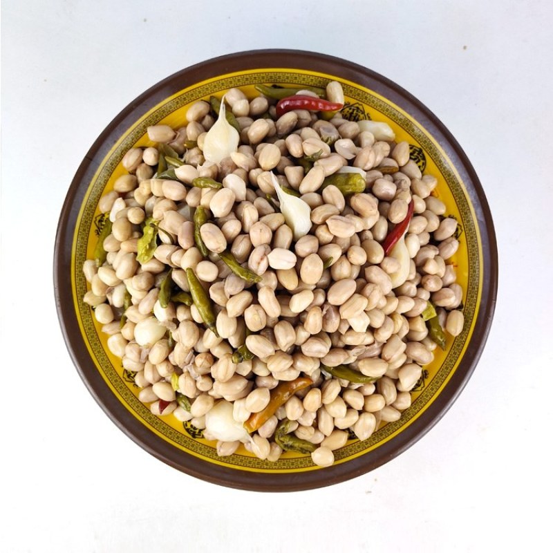 泡椒花生米批发，一袋起发三袋包邮全国发货送货上门成品熟食