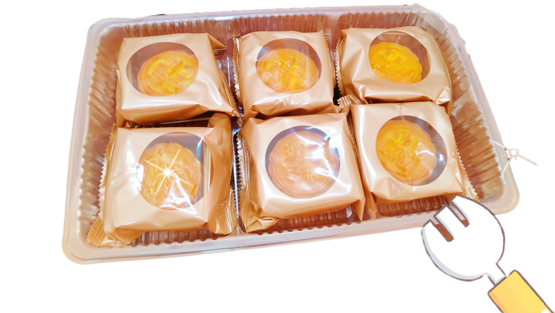 厂家直销奶黄流心月饼，支持定制代工代发